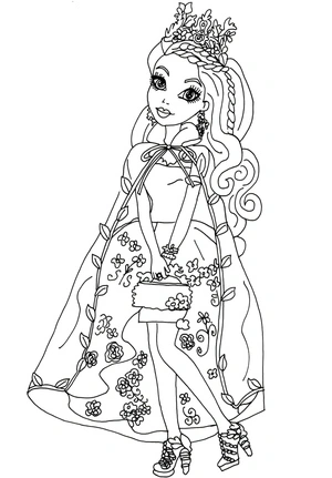 Página para Colorir Página para Colorir Ever After High