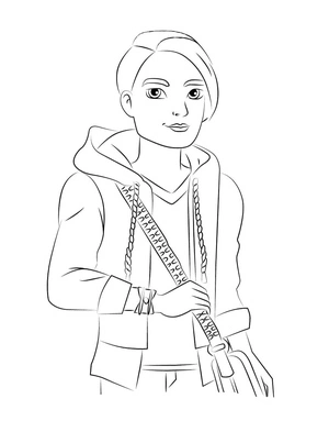 Página para Colorir Ever After High - Hunter Huntsman