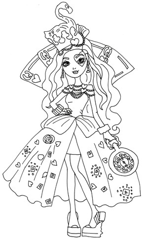 Lizzie Hearts de Ever After High