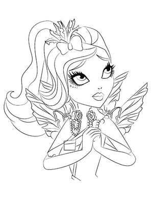 Página para Colorir Por favor, imprima a imagem de Ever After High, mas se refira a ela como algo diferente de Página para Colorir Ever After High.