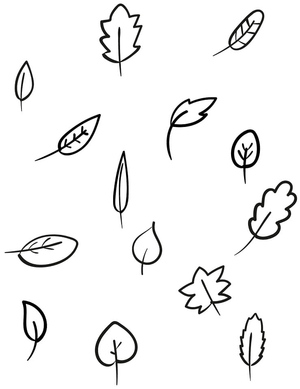 Folhas de Outono Pequenas