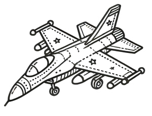 Avião de Caça Legal