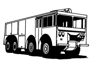 Caminhão de Bombeiros