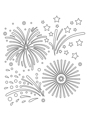 Fogos de Artifício Simples