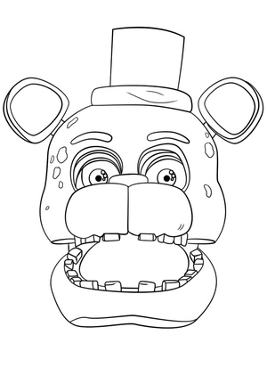 Rosto do Freddy