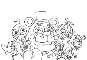 As Cinco Noites do Freddy nos Animatrônicos
