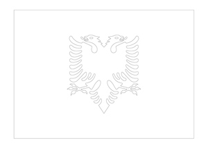 Bandeira da Albânia