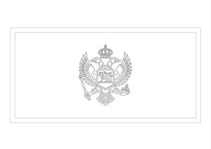 Bandeira de Montenegro