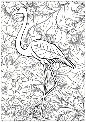 Mandala de Flamingo