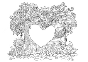 Árvore em uma Clareira na Floresta