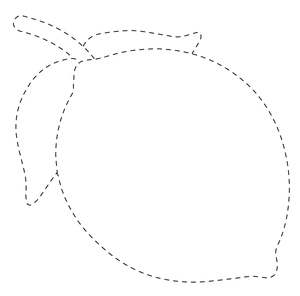 Página para Colorir Rastreando um Limão
