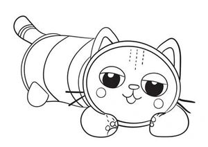 Página para Colorir Página para Colorir da Casa do Gabi e do Gato