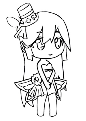 Garota Doce em Gacha Life