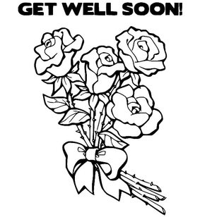 Desejando uma Rápida Recuperação com Flores Lindas