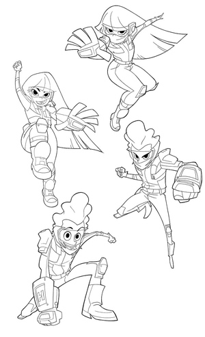Miko Kubota e os Glitch Techs do High Five