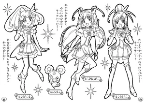 Página para Colorir Página de Colorir Glitter Force