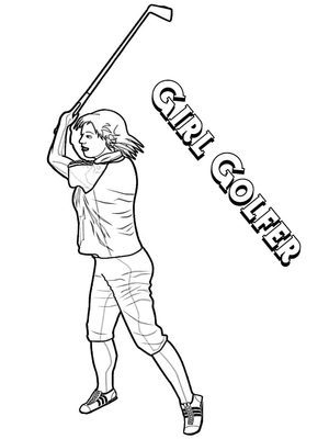Garota Golfista