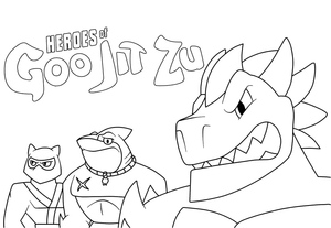 Incríveis Heróis Goo Jit Zu