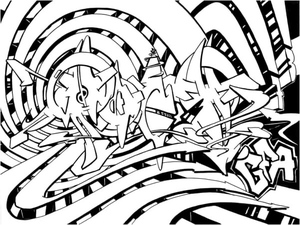 O artista criou uma obra-prima genuína nas ruas da cidade.