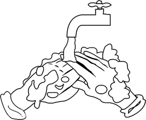 Lavando as Mãos de Graça