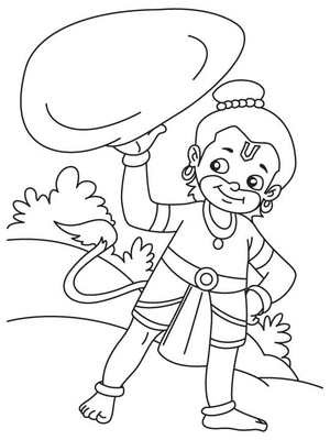Hanuman em Movimento