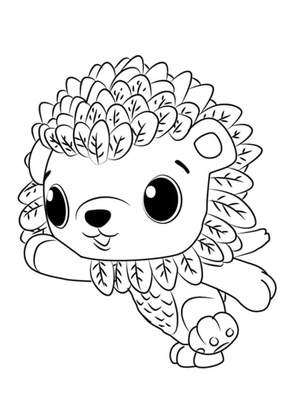 Página para Colorir Hatchimals L'Oréal