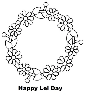 Página para Colorir Celebração Alegre do Lei