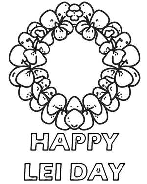 Página para Colorir para o Dia da Lei