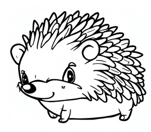 Página para Colorir Porquinho-da-índia bebê