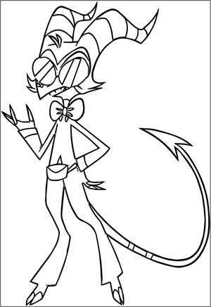 Moxxie de Helluva Boss