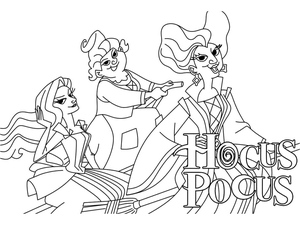Bruxas Assustadoras do filme Hocus Pocus