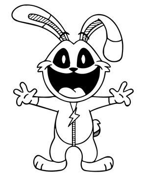 Hoppy Amarelinha, o Coelhinho Amigável