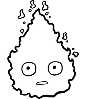 Calcifer de O Castelo Animado