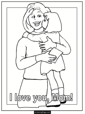 Imagem de mãe amorosa