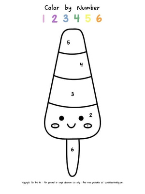 Colorir por Número Sorveteria