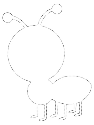 Contorno de uma Formiga