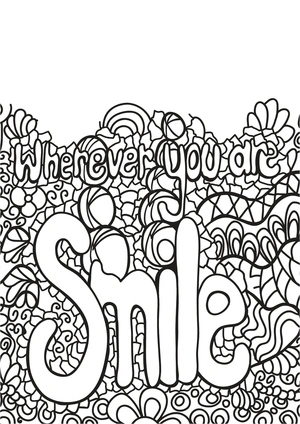 Página para Colorir Designs de Inspiração