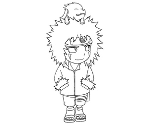 Kiba o Chibi Inuzuka