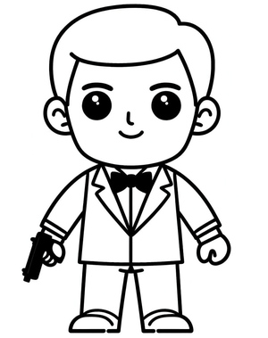 Agente Secreto Encantador James