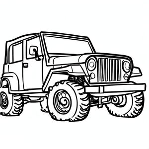 Veículo Jeep