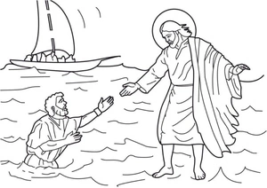 Página para Colorir Jesus Espírito Livre