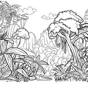 Cena Exótica na Selva