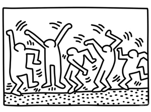 Dança de Keith Haring