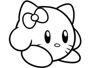 Hello Kitty Kirby