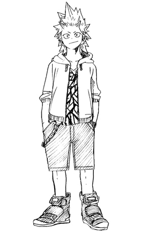 Kirishima Eijiro de My Hero Academia
