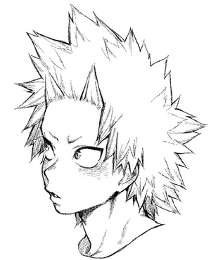 Rosto do Kirishima