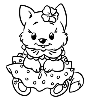 Gato de Vestido