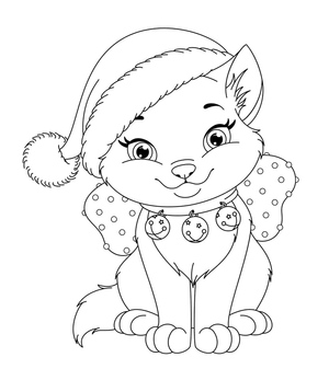 Gatinha de Natal