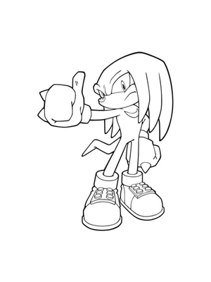 Knuckles, o Equidna