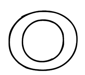 Consoantes do Alfabeto Coreano: NG